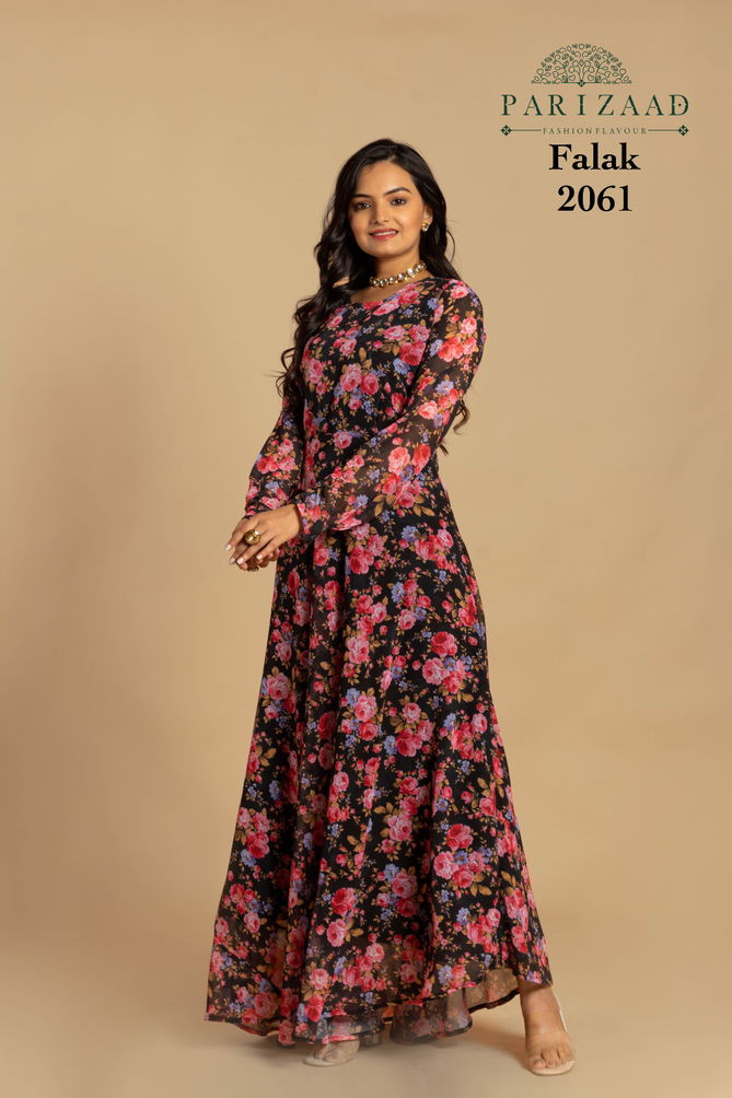 Parizaad By Falak Printed Gown Catalog